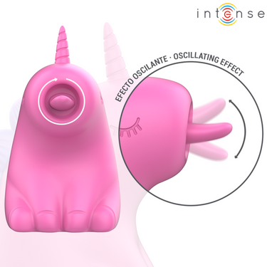 Stimolatore Unicorno Fucsia con Vibrazioni Regolabili e Silicone Sicuro